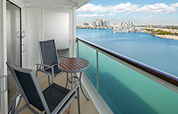 Ocean View Balcony: 2D